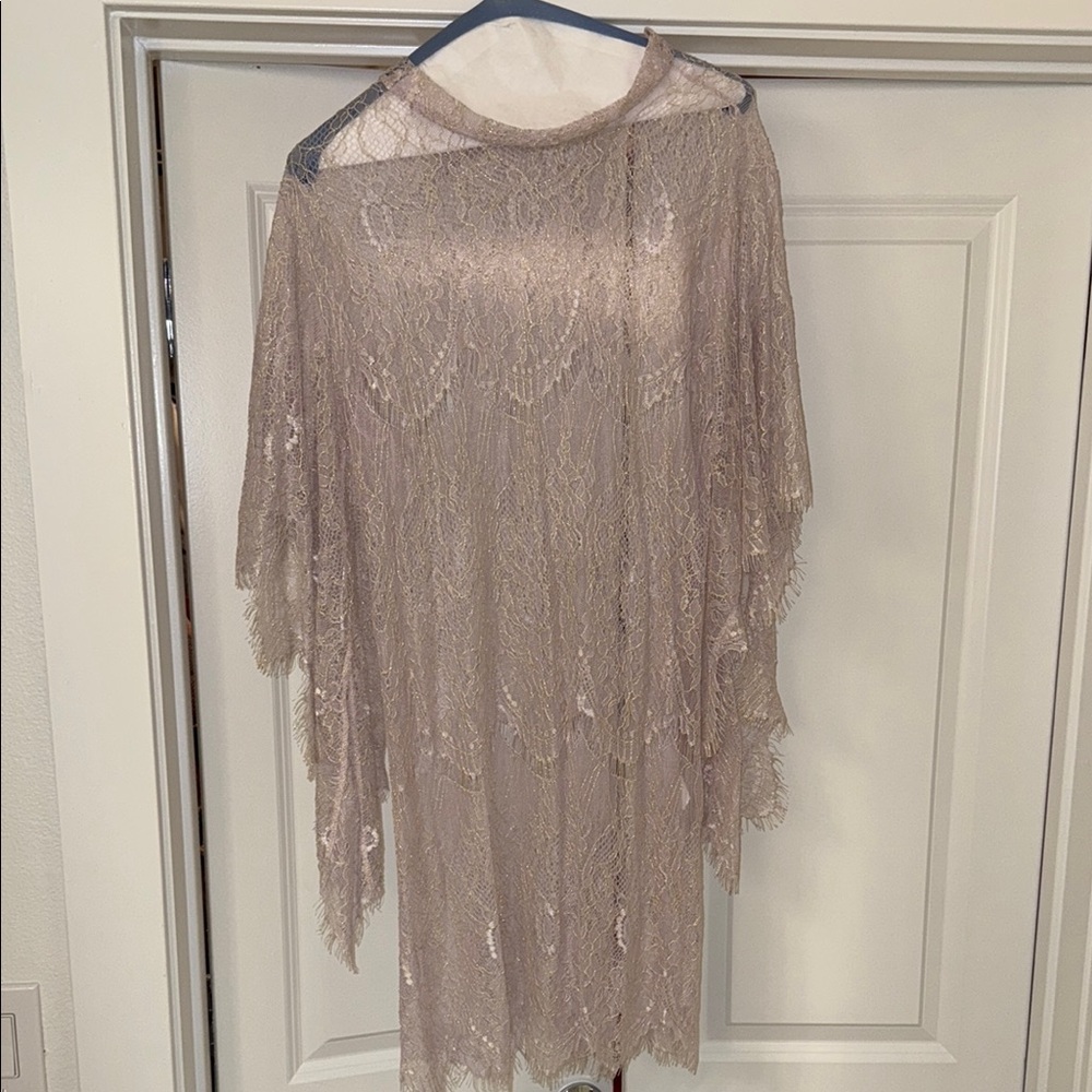 Grace Loves Lace Taupe Lace Wedding Dress